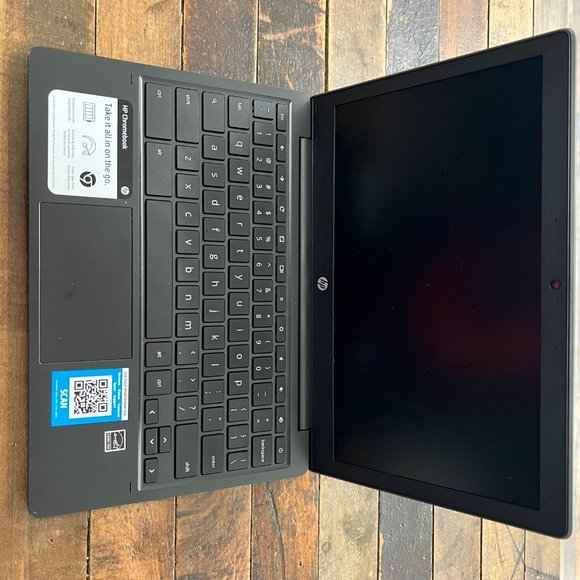 HP - 11.6" Chromebook - MediaTek MT8183 - 4GB Memory - 32GB eMMC - Ash Gray - Picture 4 of 11